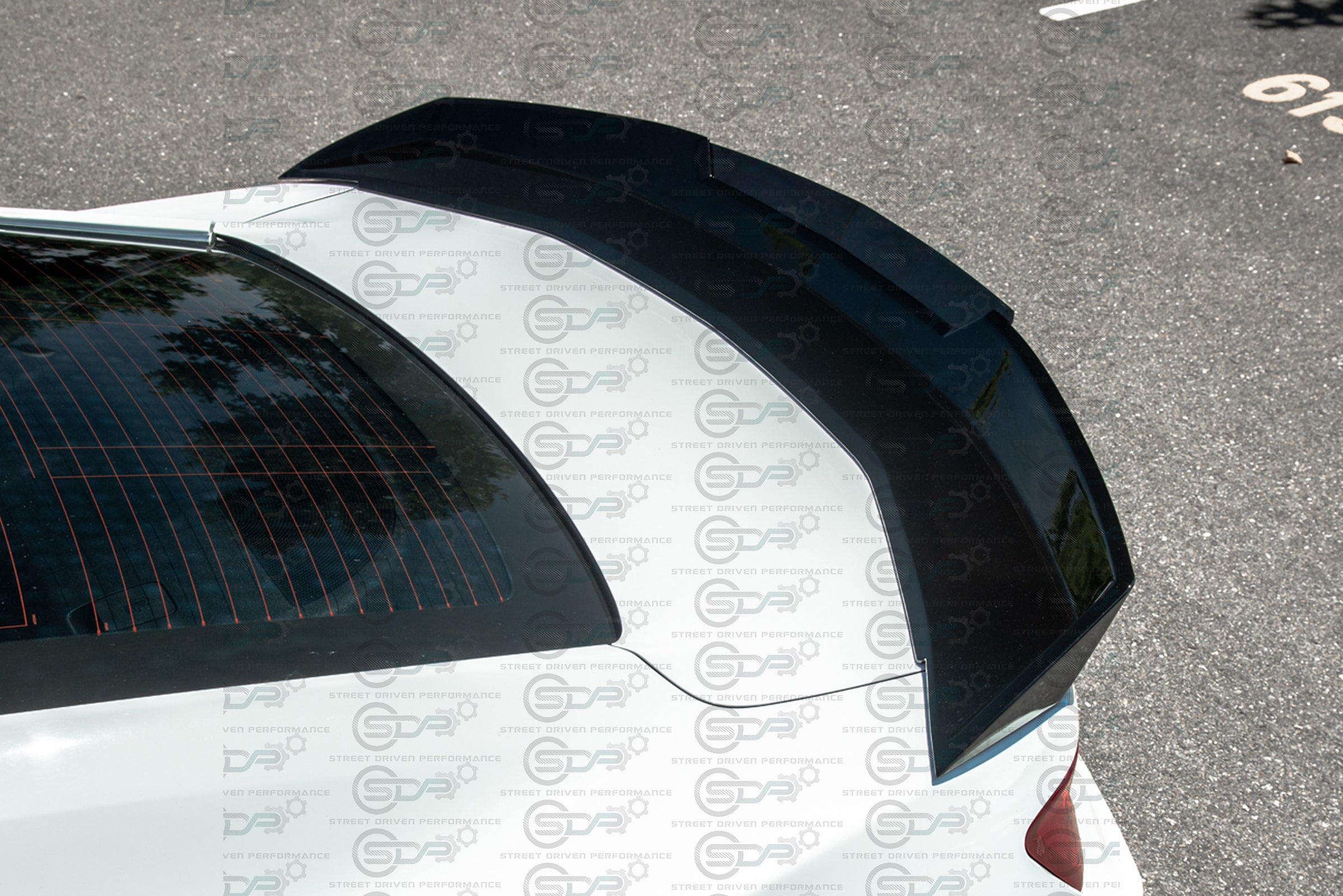2016+ 6th Gen Camaro - Muscle Style Rear Spoiler Wing With Wickerbill for all models without rear view spoiler camera